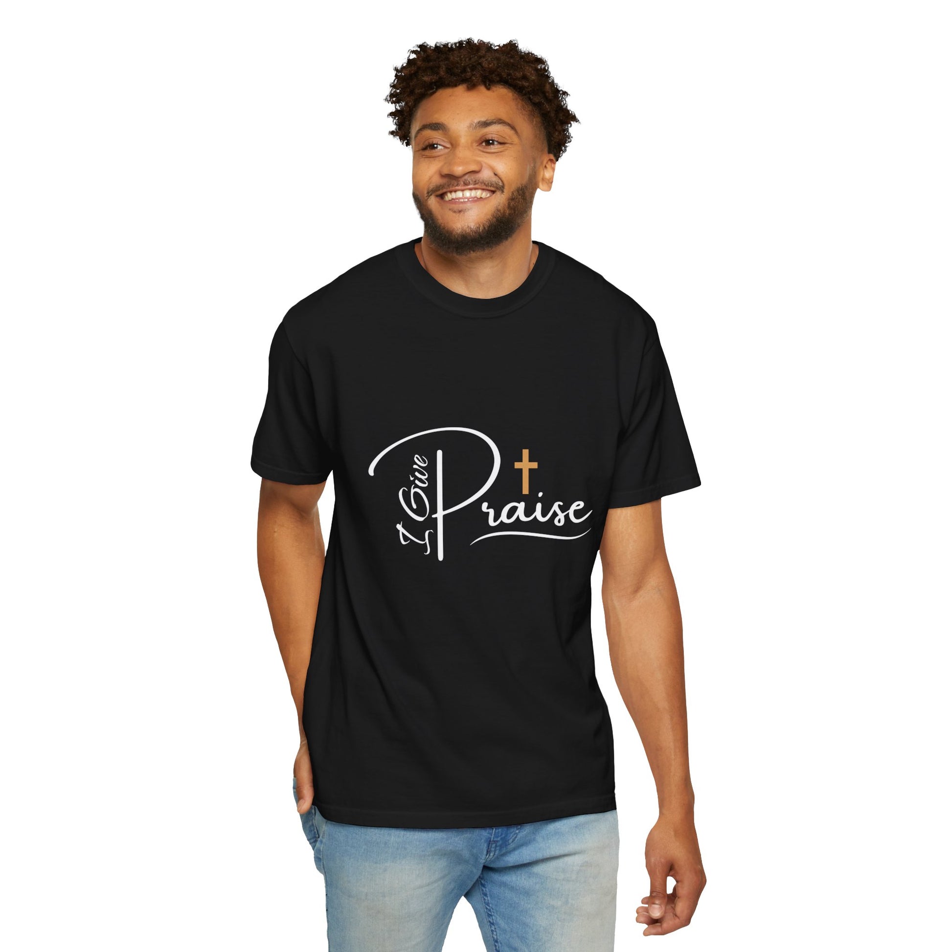 Arms of Grace (I Give Praise) - Men/Unisex T-shirt