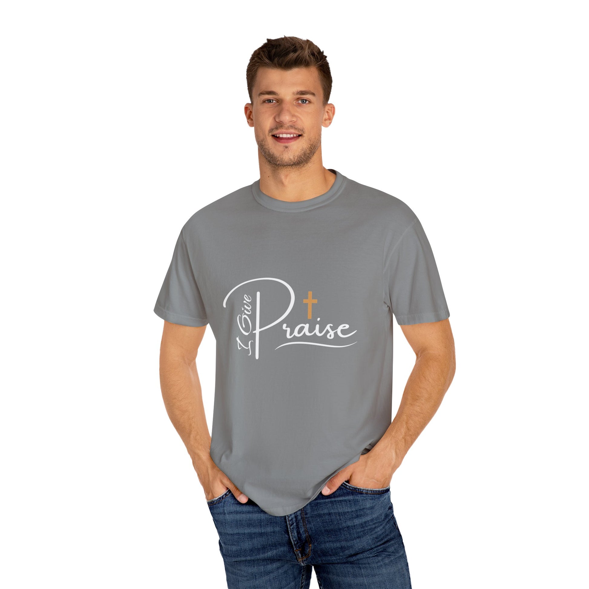 Arms of Grace (I Give Praise) - Men/Unisex T-shirt