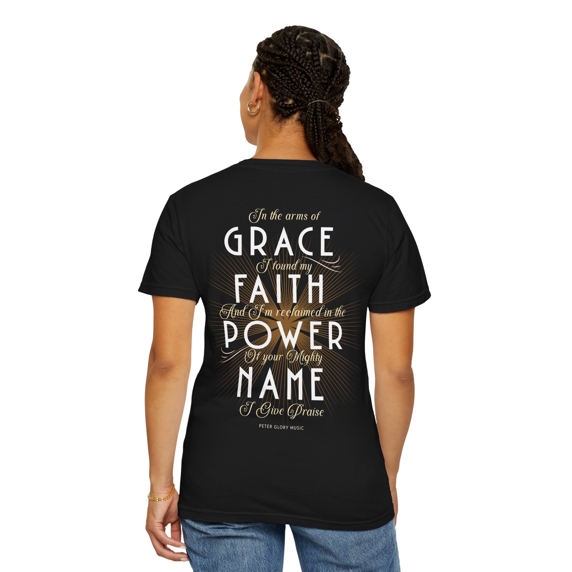 Arms of Grace (I Give Praise) - Men/Unisex T-shirt