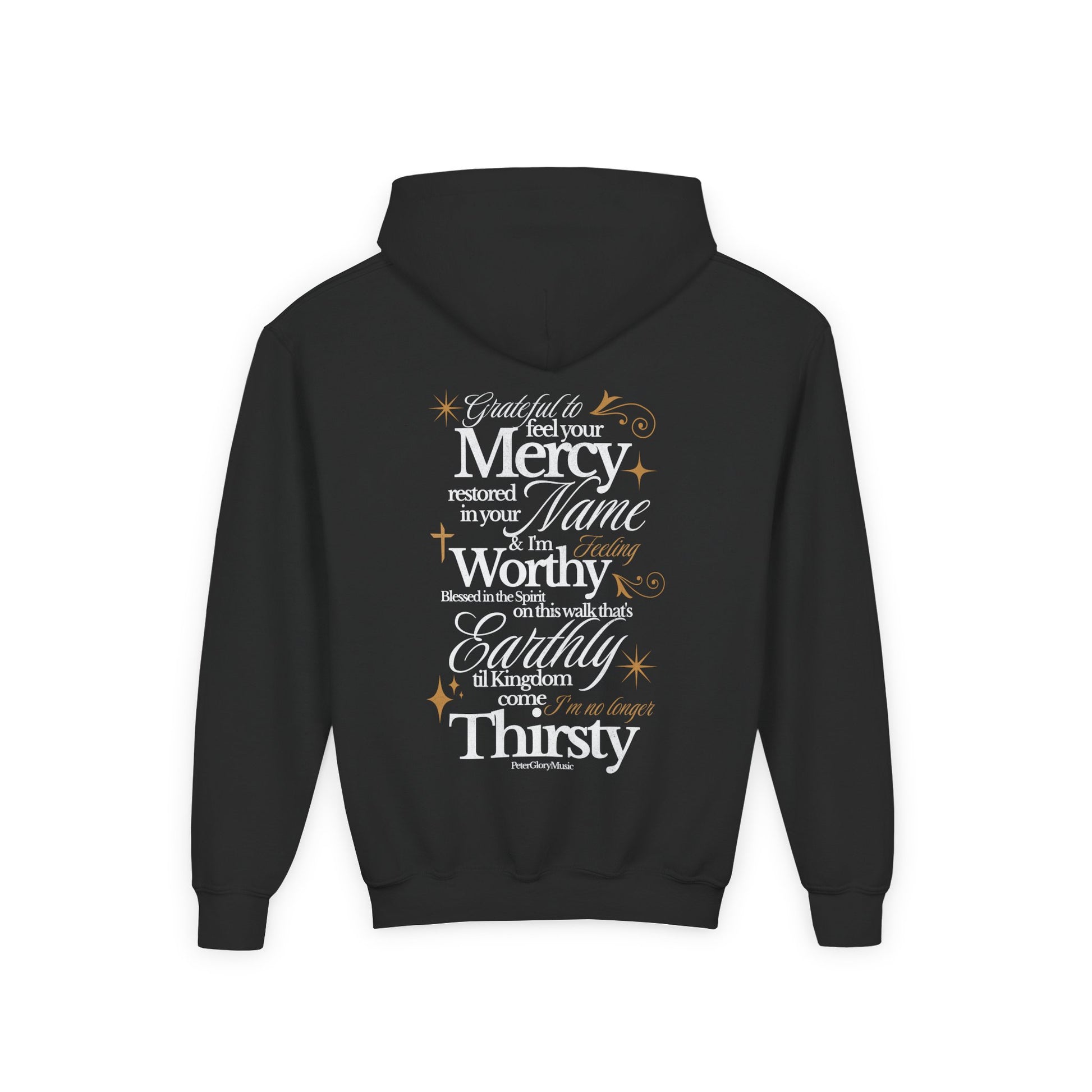 Grateful (I Give Praise) Kids Hoodie
