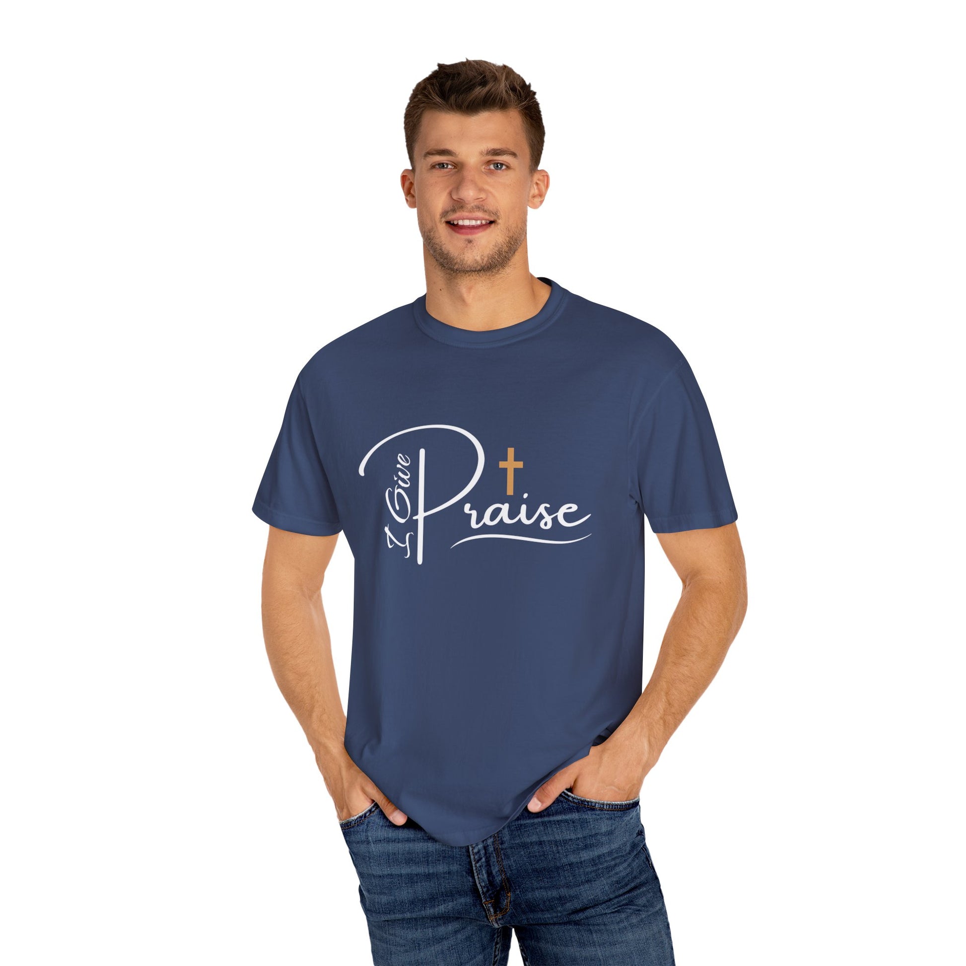 Grateful (I Give Praise) Men/Unisex T-shirt