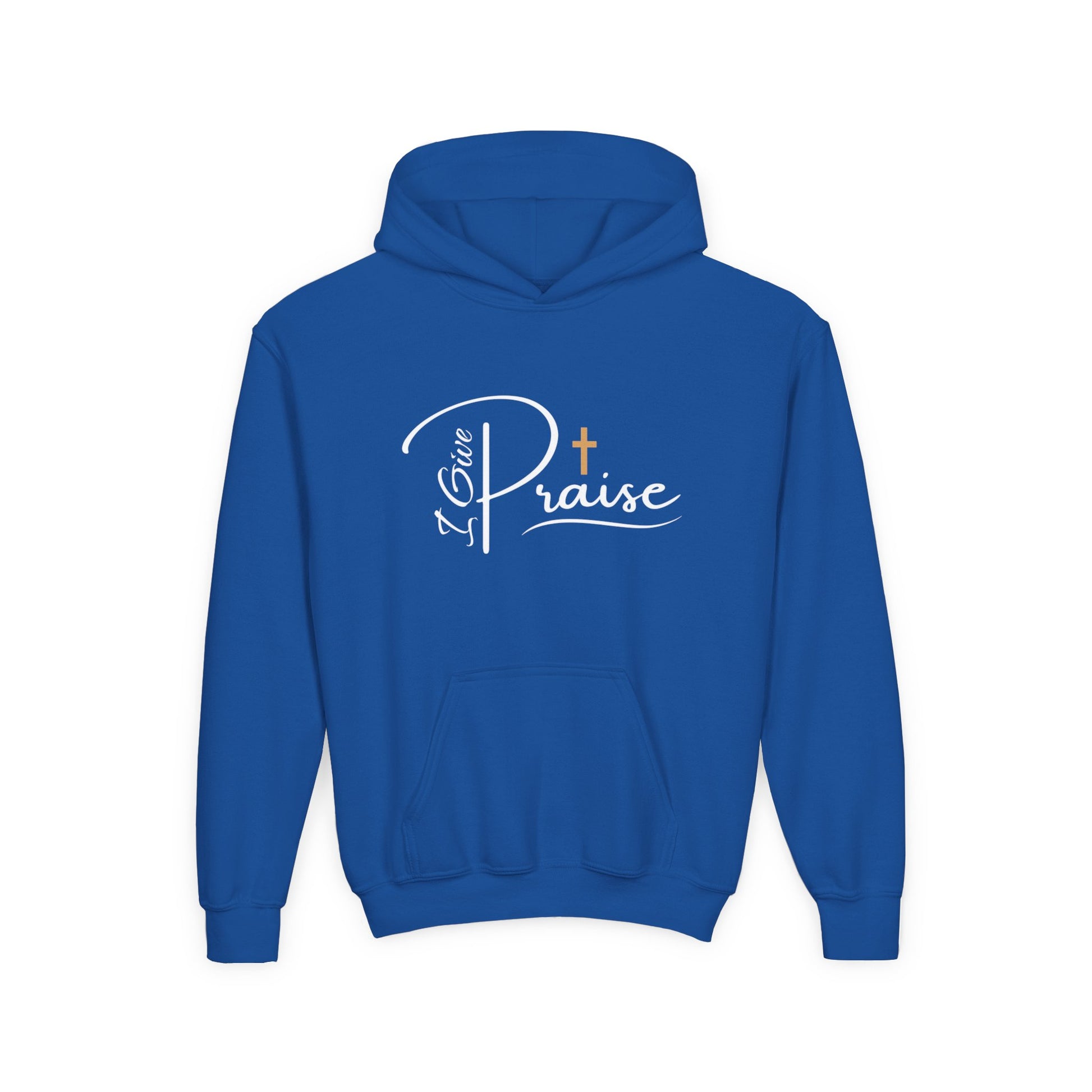 Grateful (I Give Praise) Kids Hoodie