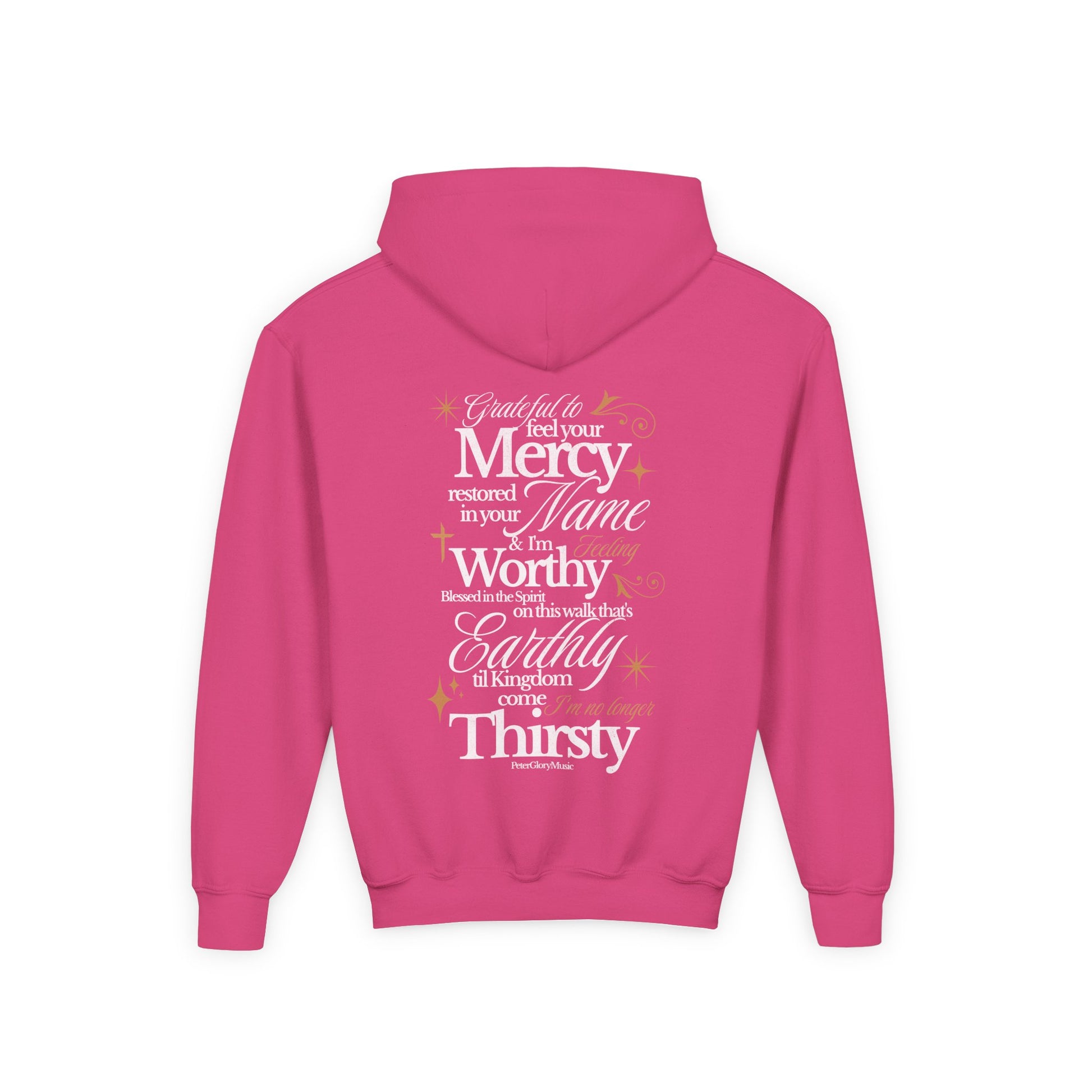 Grateful (I Give Praise) Kids Hoodie