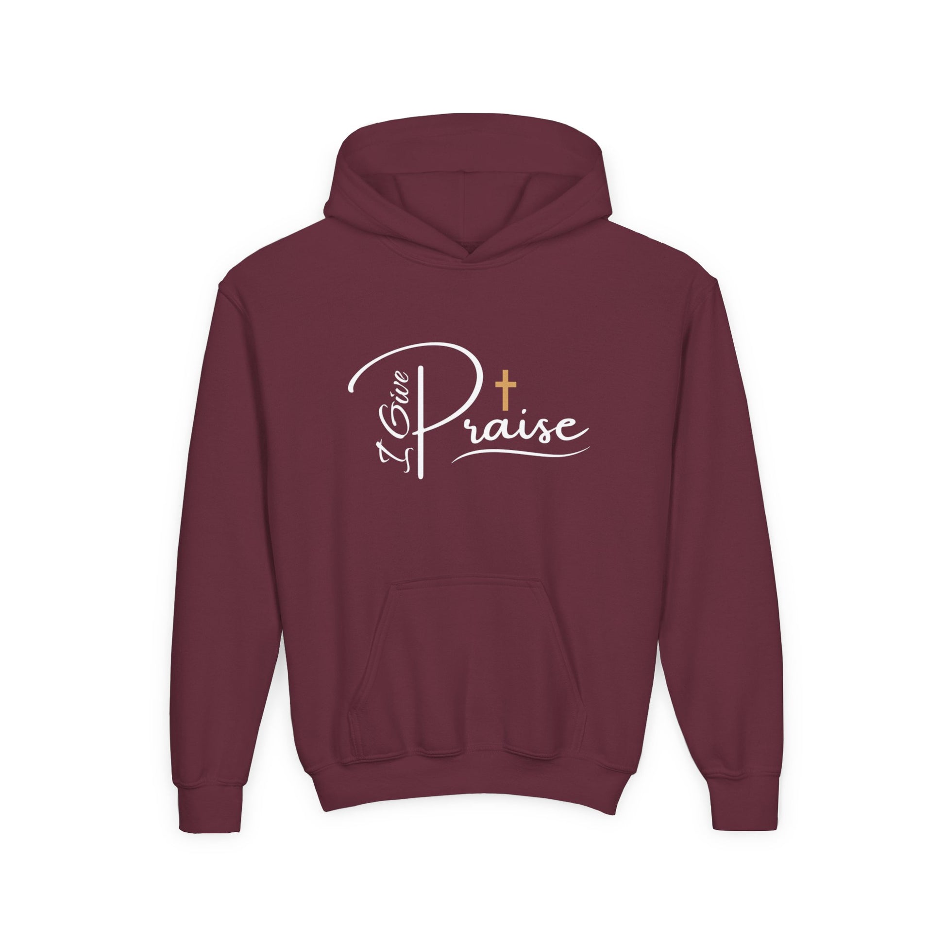 Grateful (I Give Praise) Kids Hoodie
