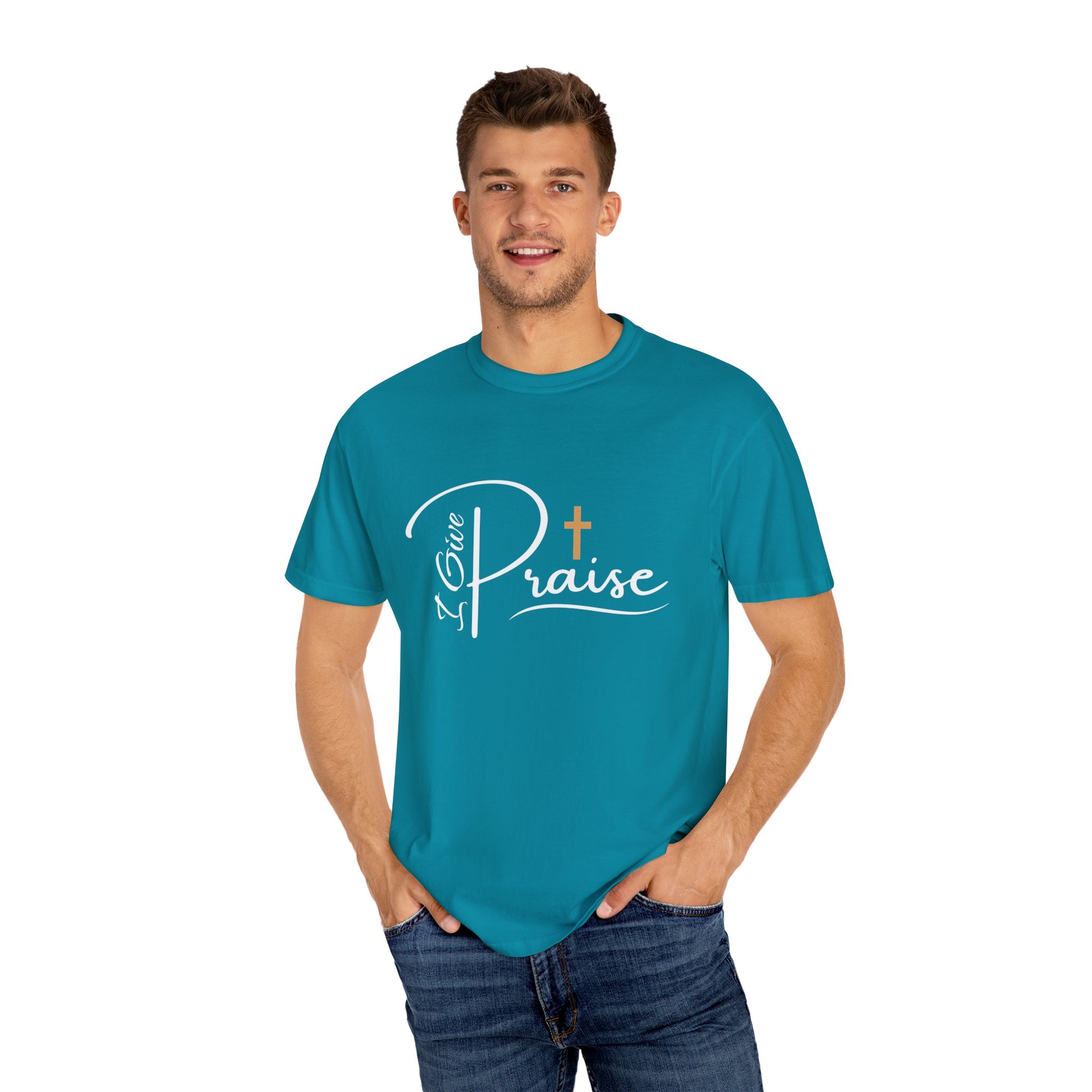 Grateful (I Give Praise) Men/Unisex T-shirt