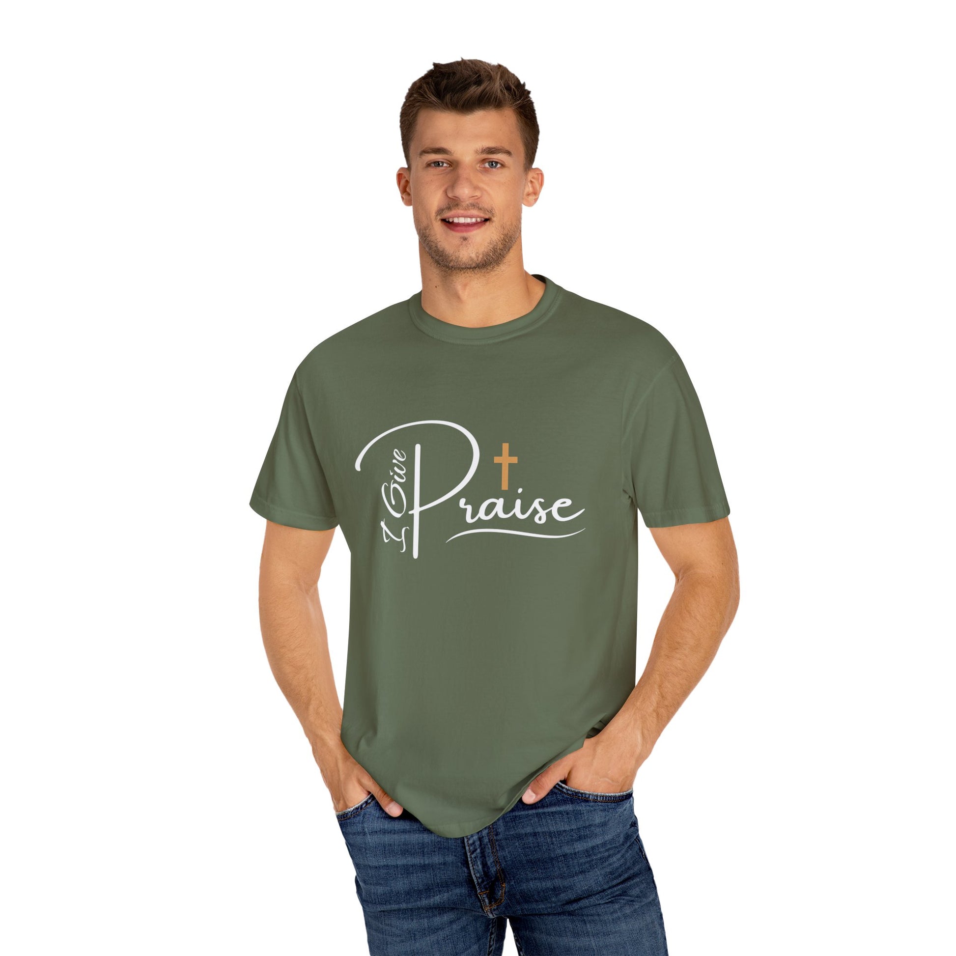 Grateful (I Give Praise) Men/Unisex T-shirt