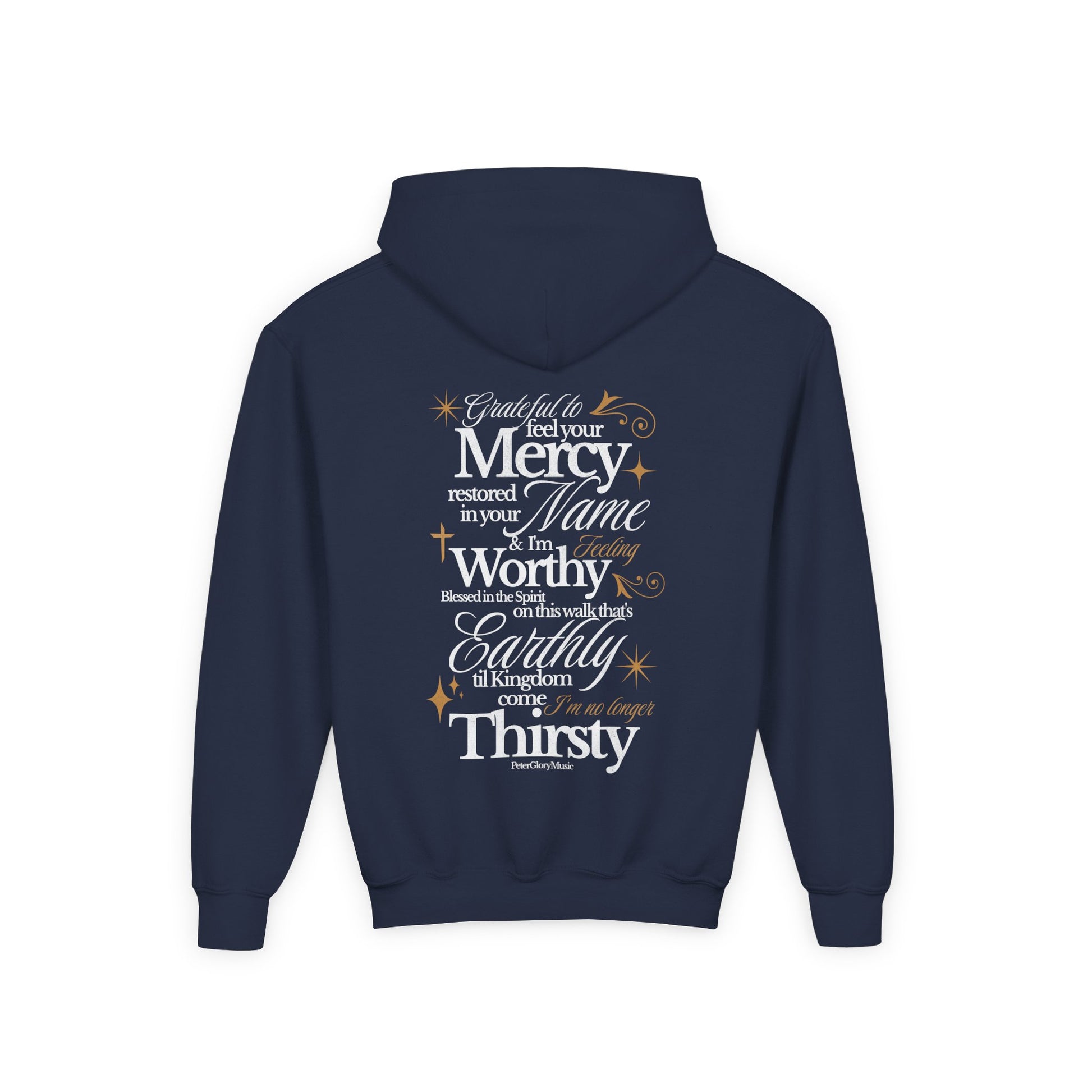 Grateful (I Give Praise) Kids Hoodie