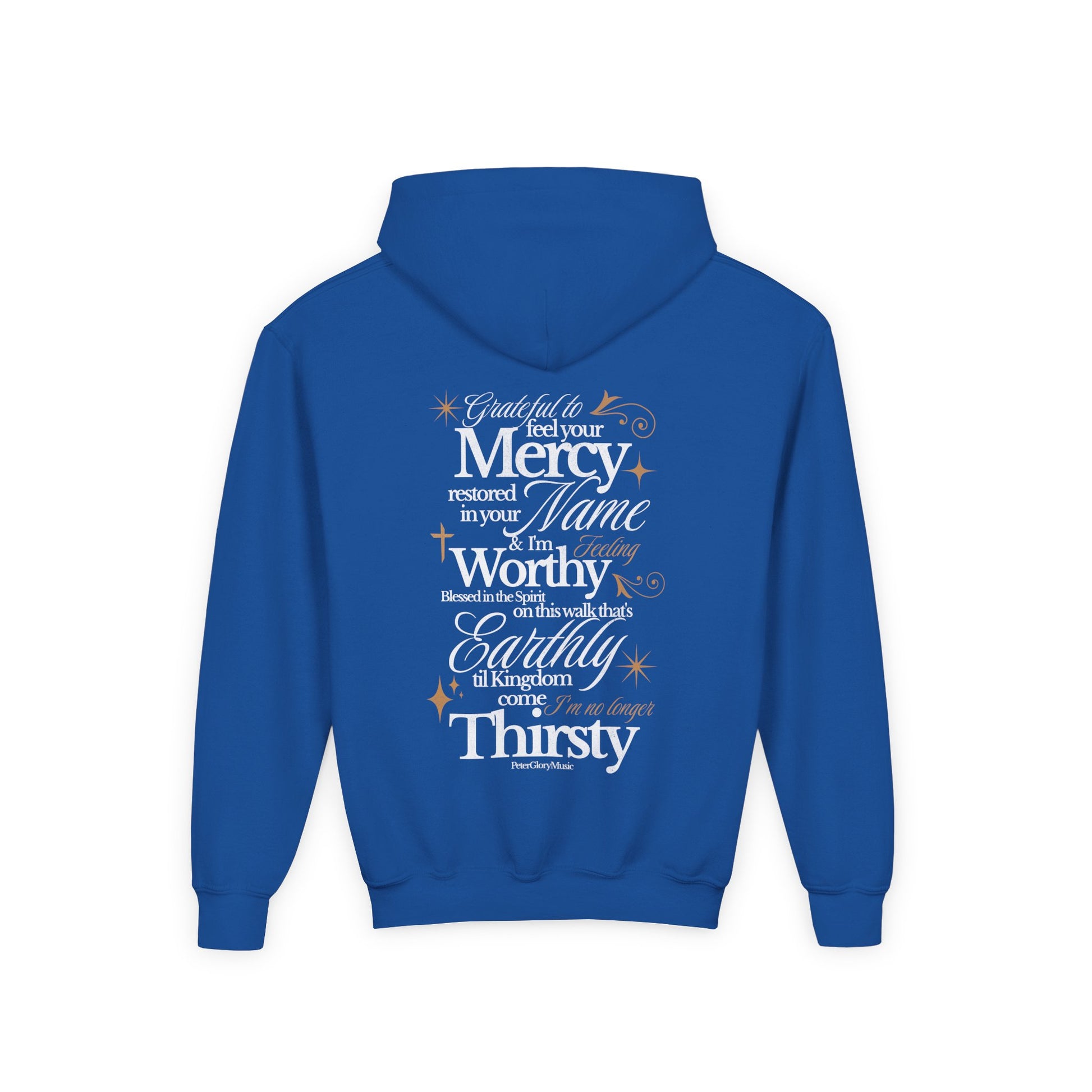 Grateful (I Give Praise) Kids Hoodie