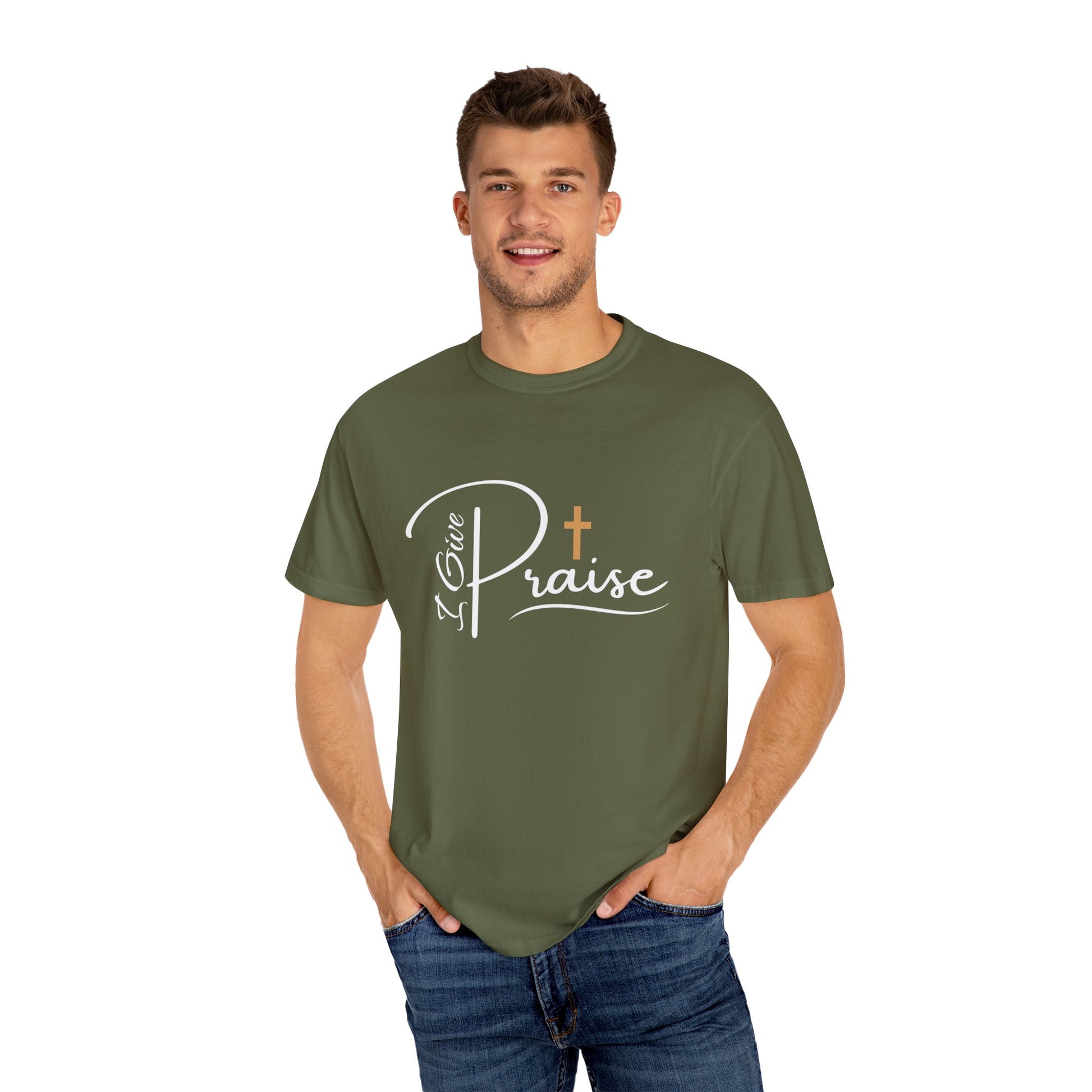 Grateful (I Give Praise) Men/Unisex T-shirt