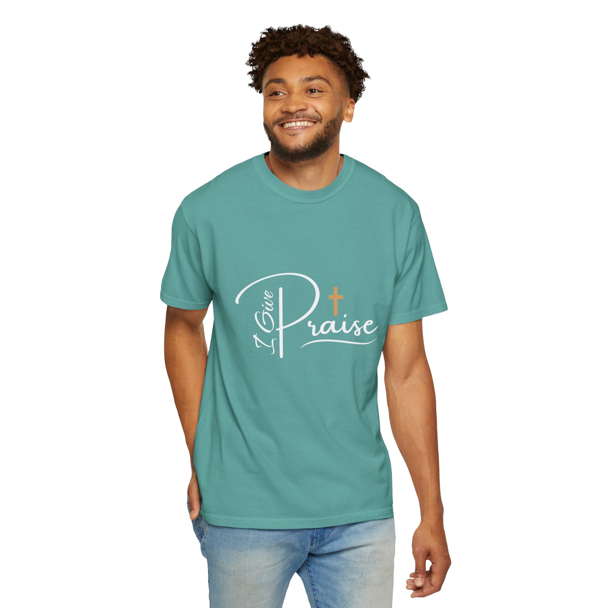 Arms of Grace (I Give Praise) - Men/Unisex T-shirt