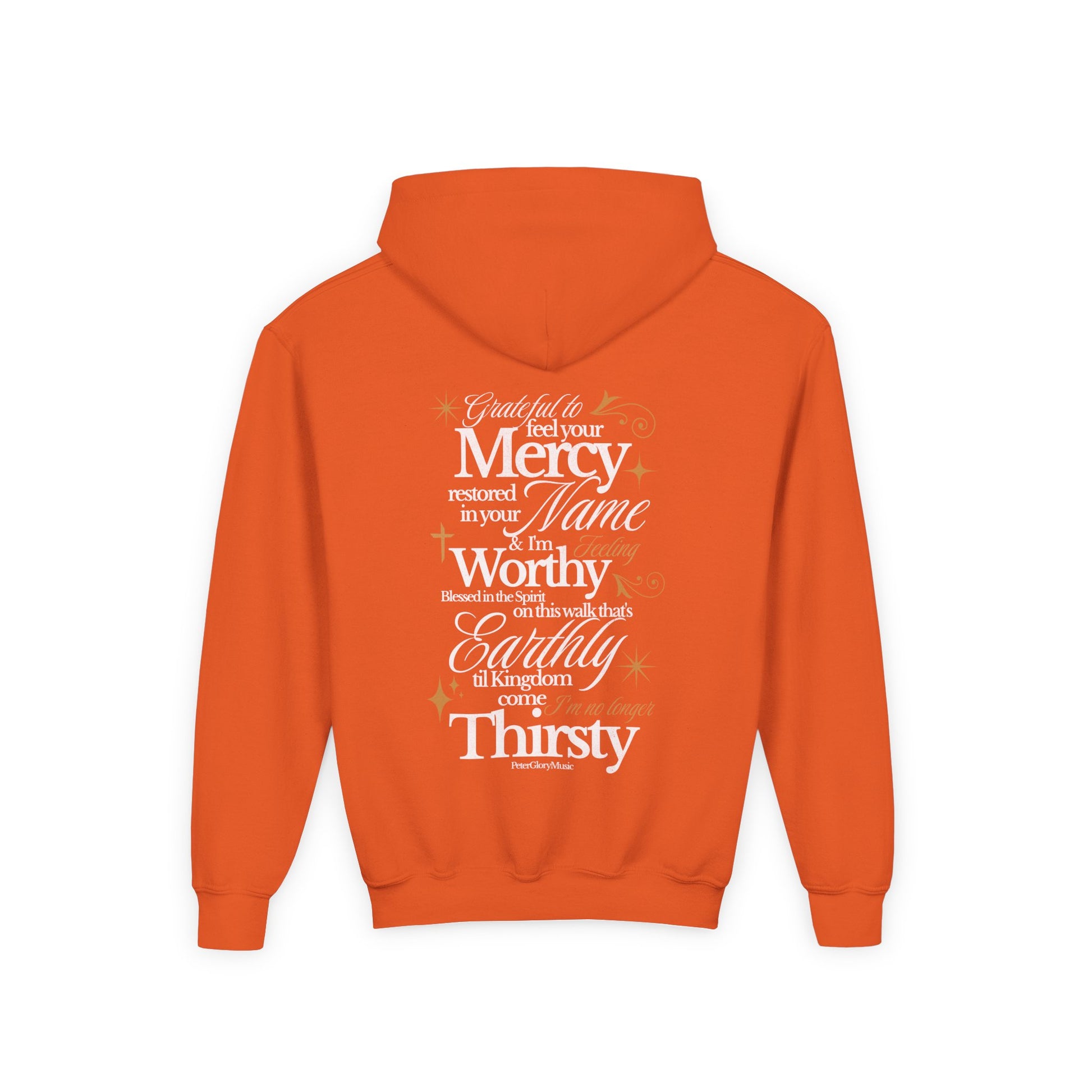 Grateful (I Give Praise) Kids Hoodie