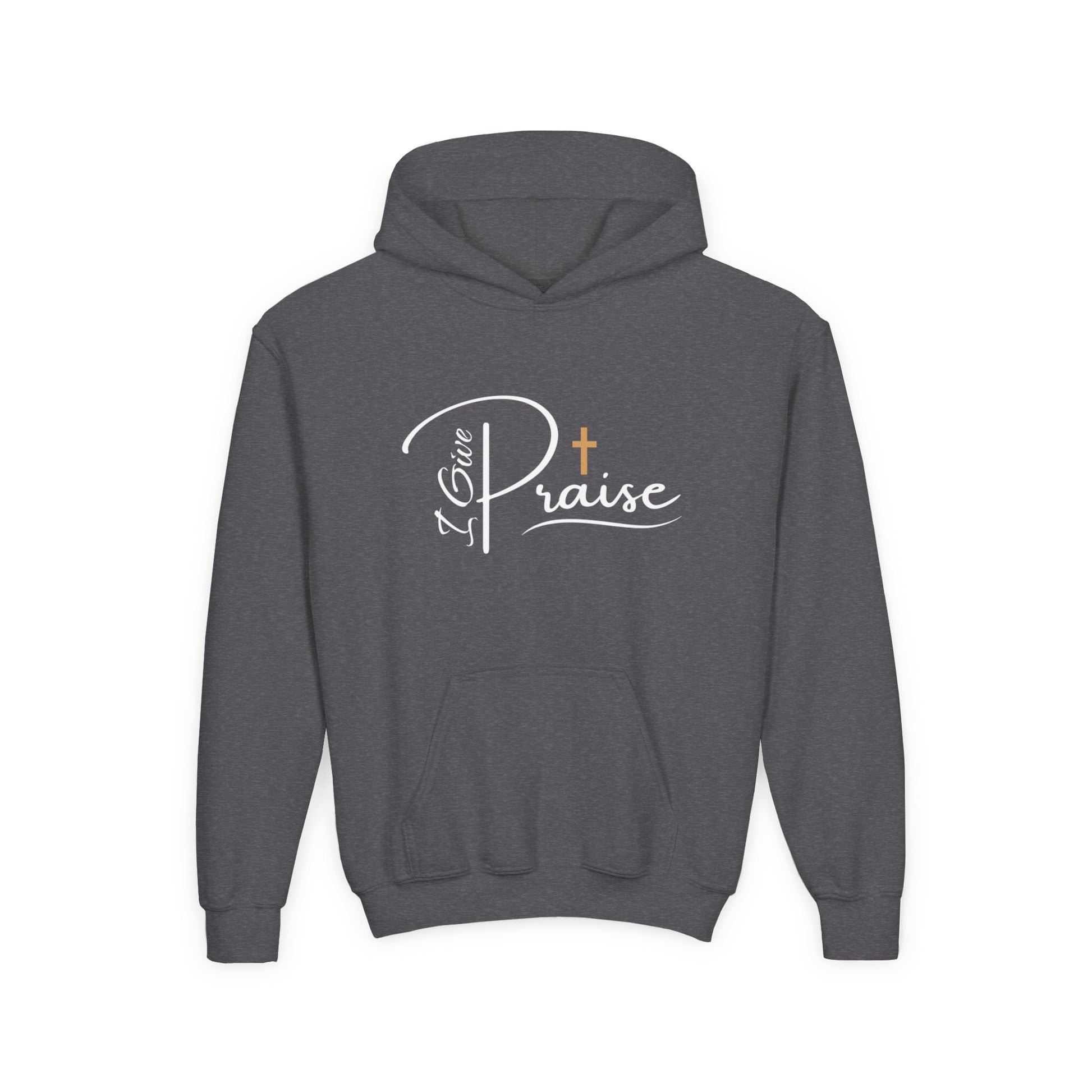Grateful (I Give Praise) Kids Hoodie