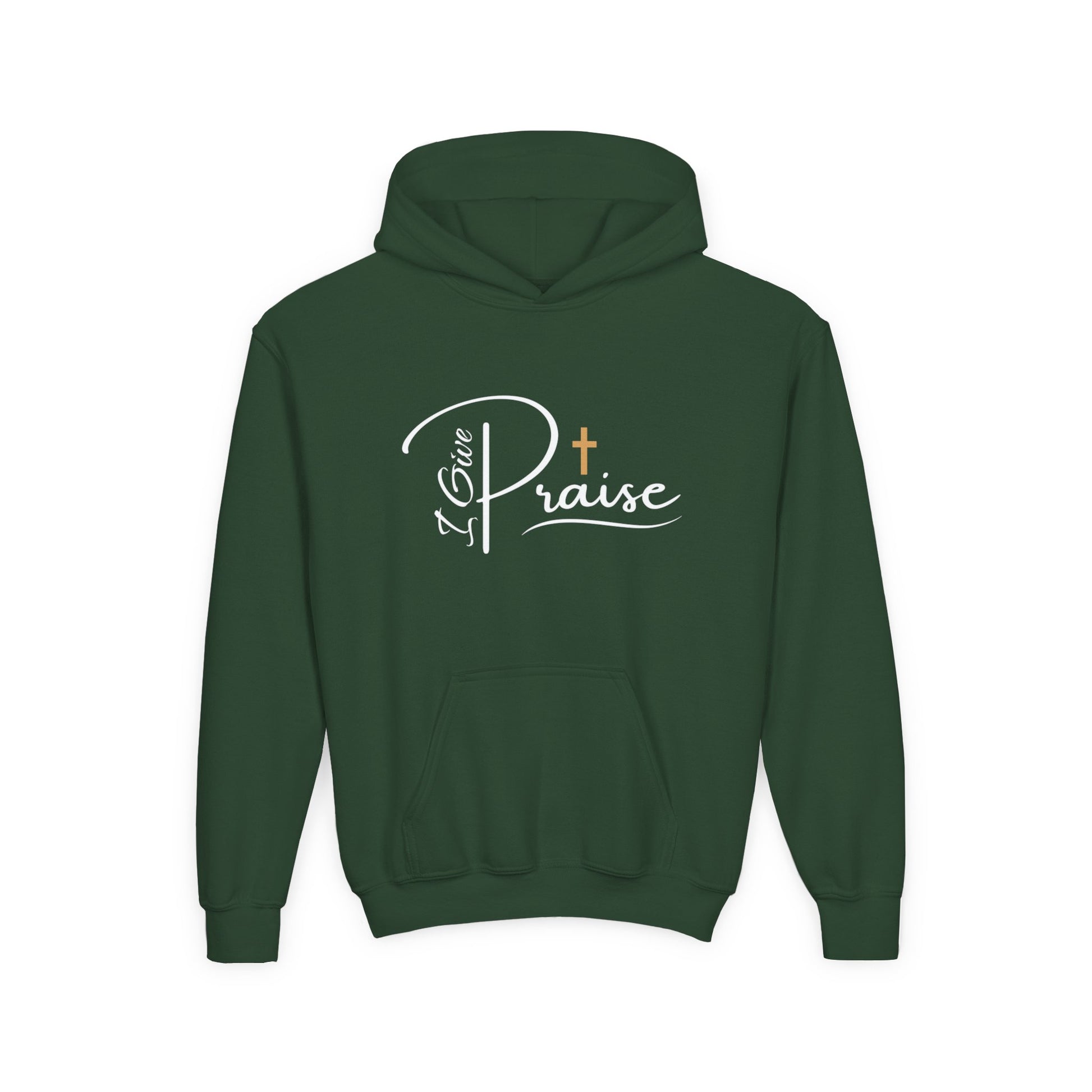 Grateful (I Give Praise) Kids Hoodie