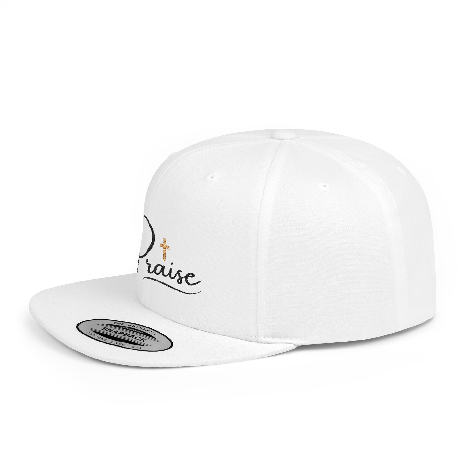 I Give Praise Flat Bill Snapback Cap