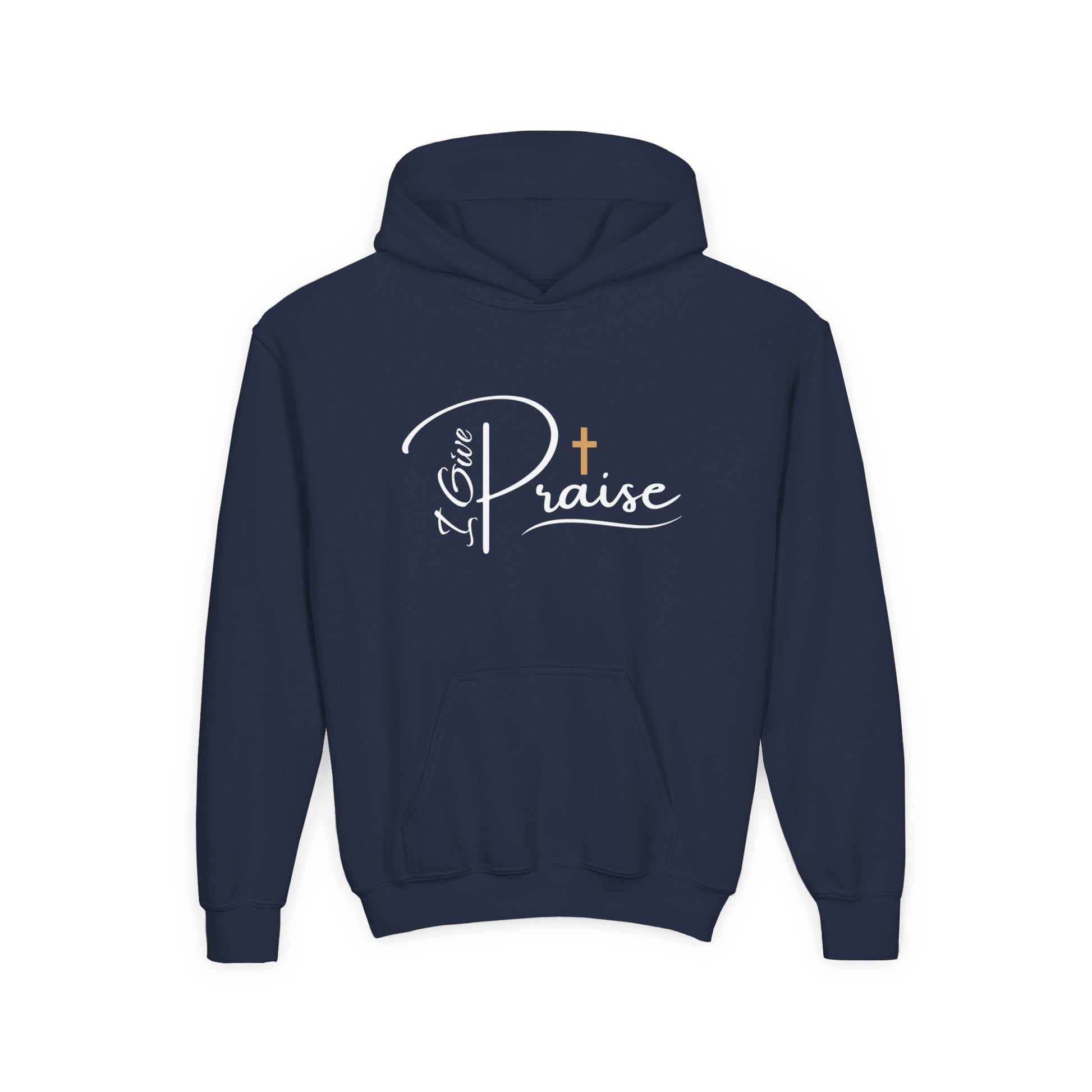 Grateful (I Give Praise) Kids Hoodie