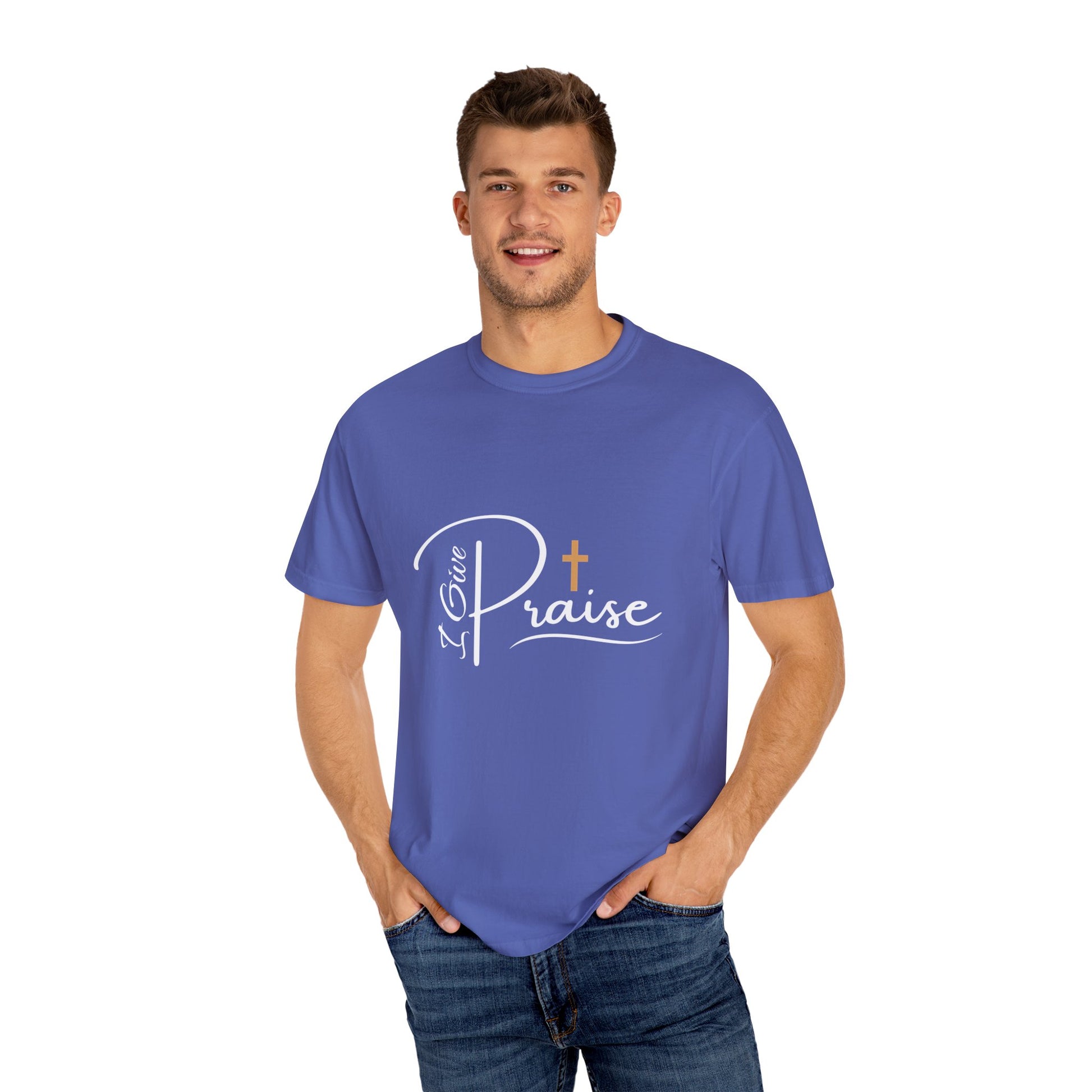 Arms of Grace (I Give Praise) - Men/Unisex T-shirt