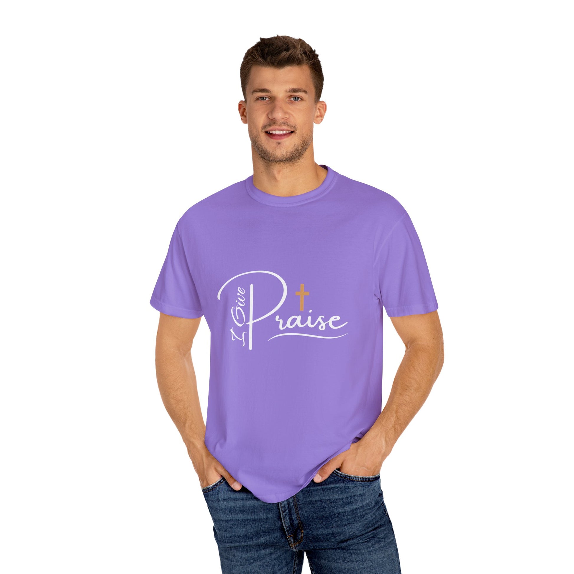 Arms of Grace (I Give Praise) - Men/Unisex T-shirt