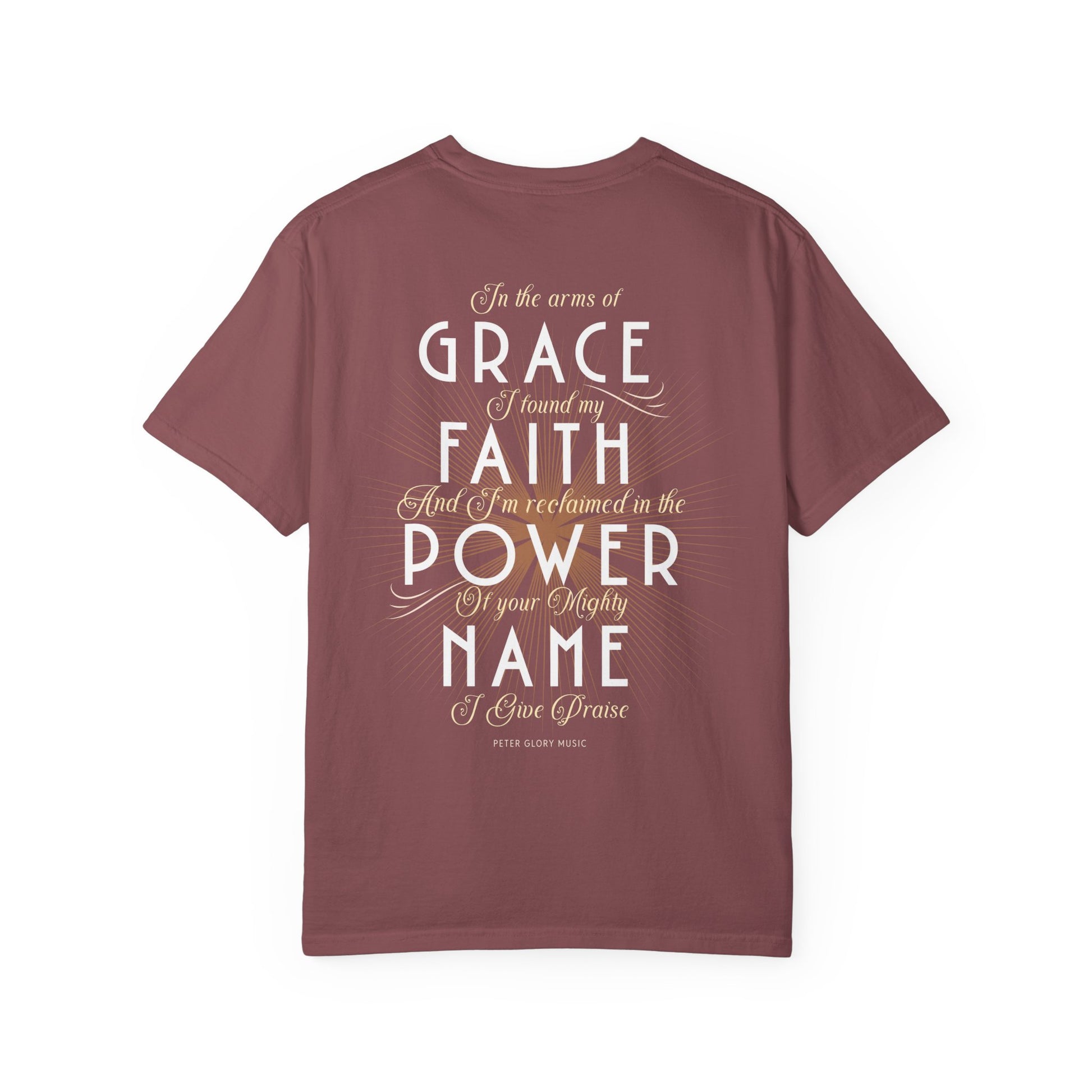Arms of Grace (I Give Praise) - Men/Unisex T-shirt