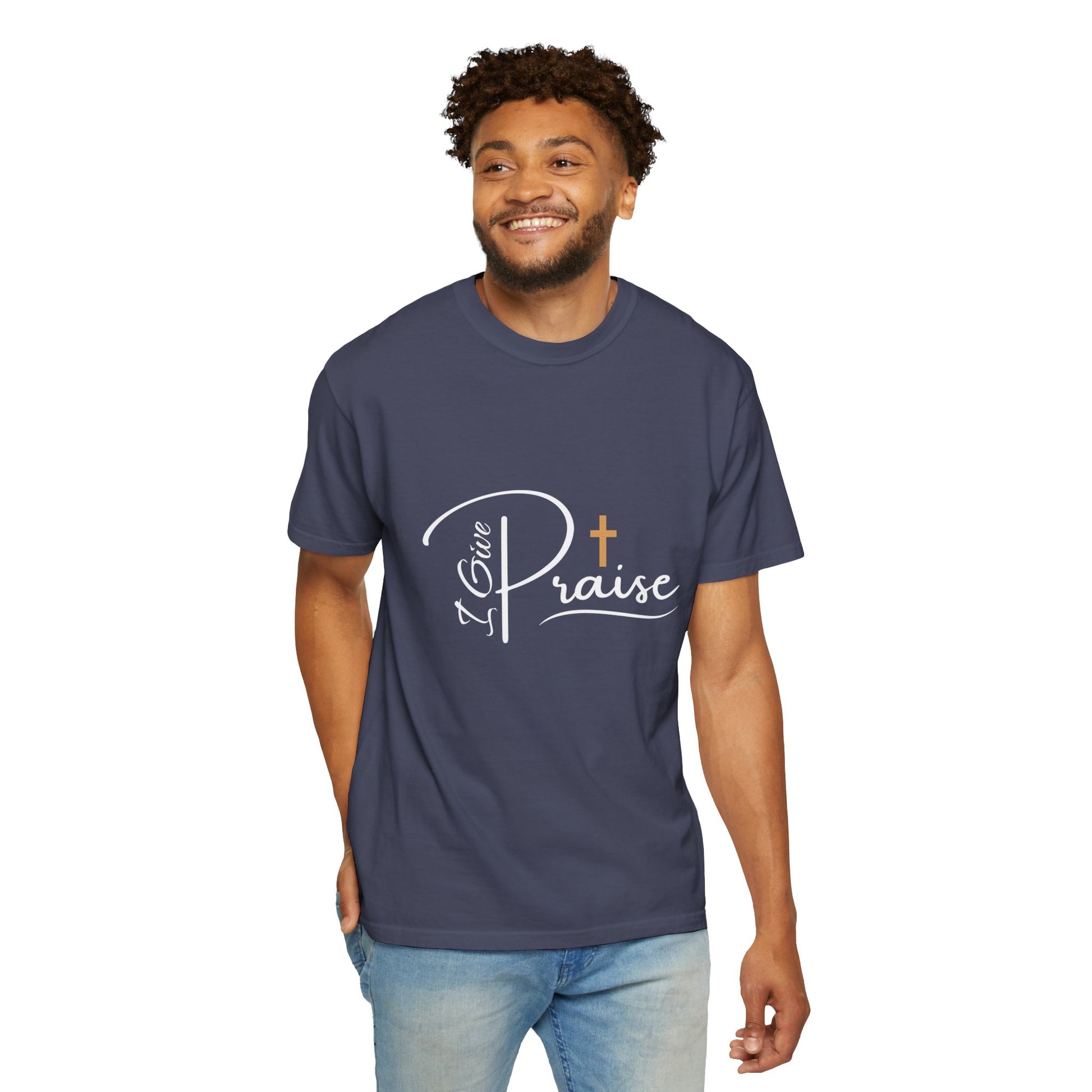 Arms of Grace (I Give Praise) - Men/Unisex T-shirt