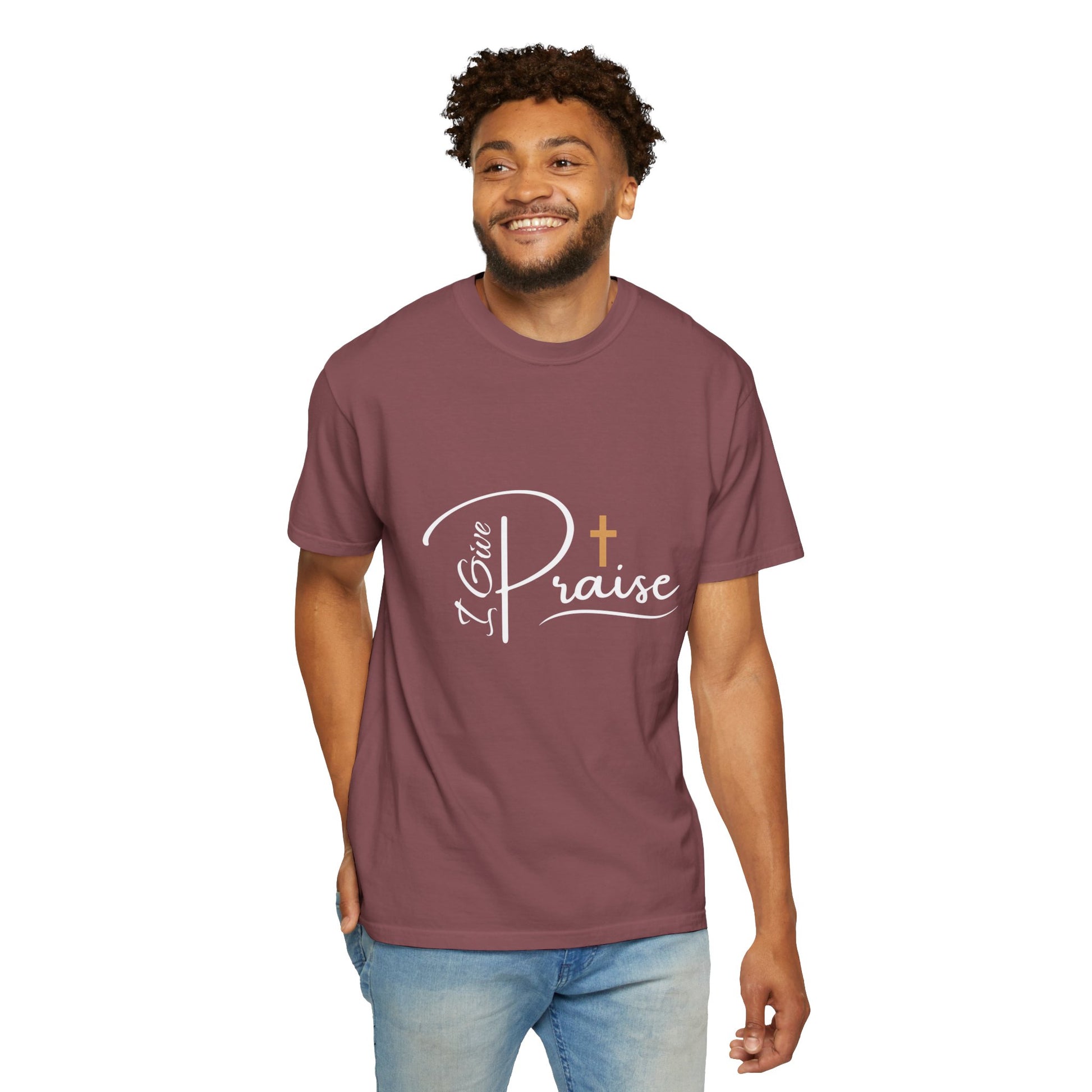 Arms of Grace (I Give Praise) - Men/Unisex T-shirt