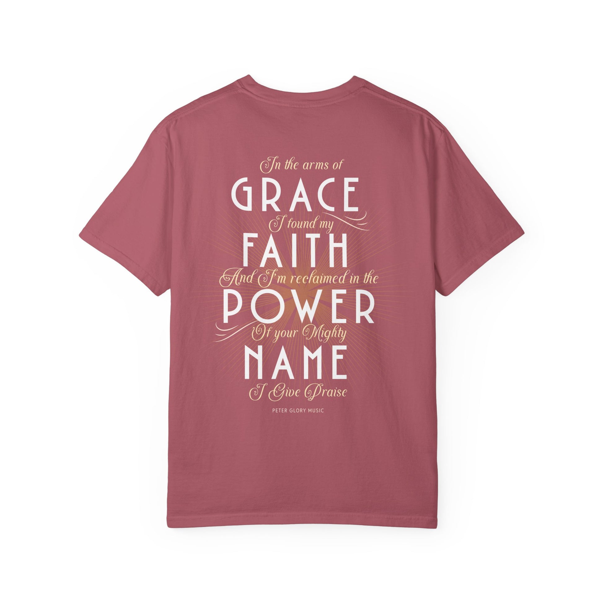 Arms of Grace (I Give Praise) - Men/Unisex T-shirt