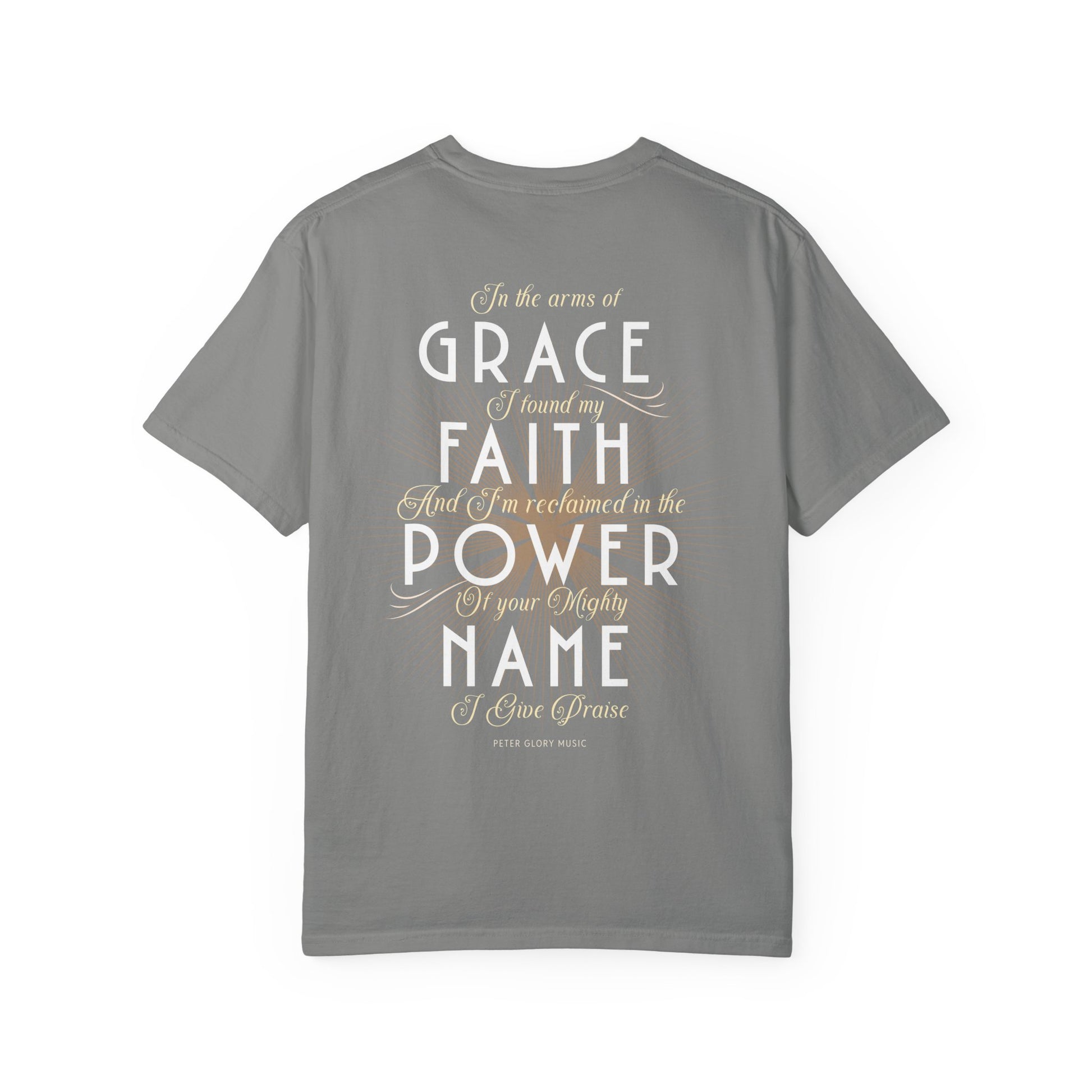 Arms of Grace (I Give Praise) - Men/Unisex T-shirt