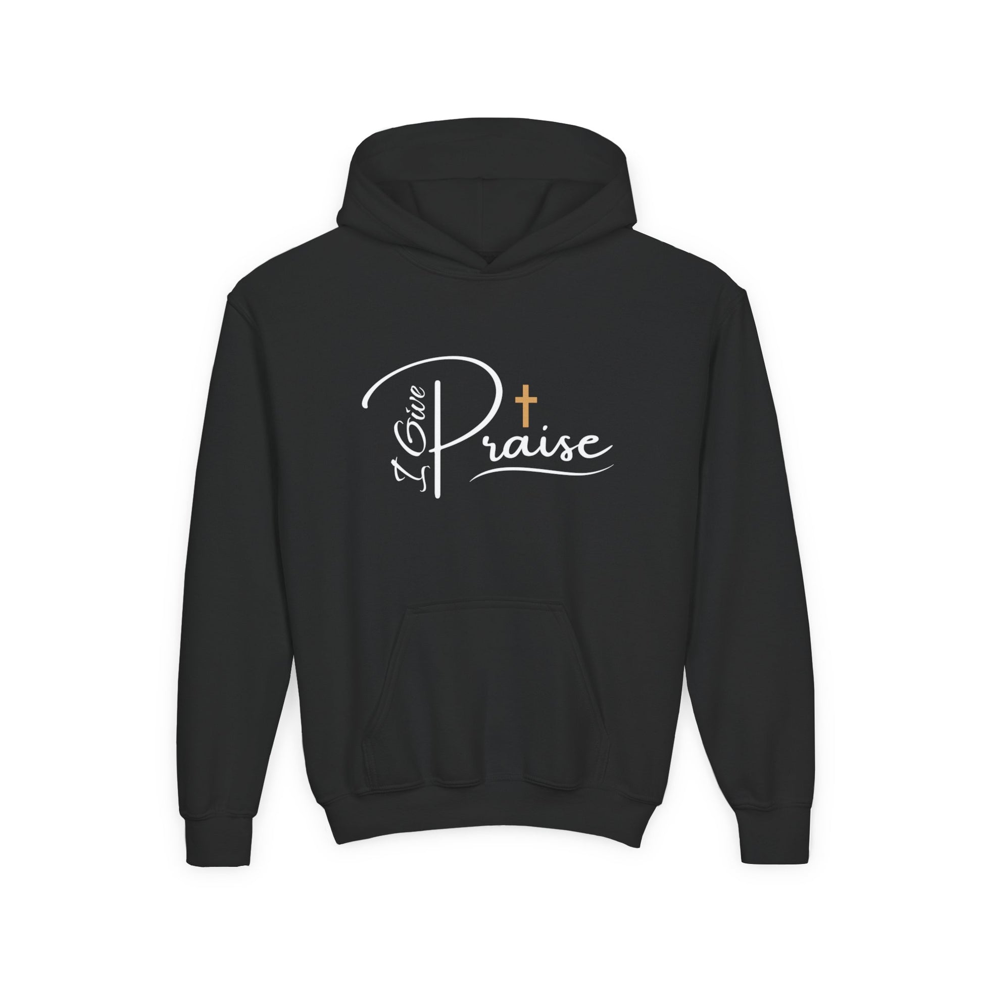 Grateful (I Give Praise) Kids Hoodie