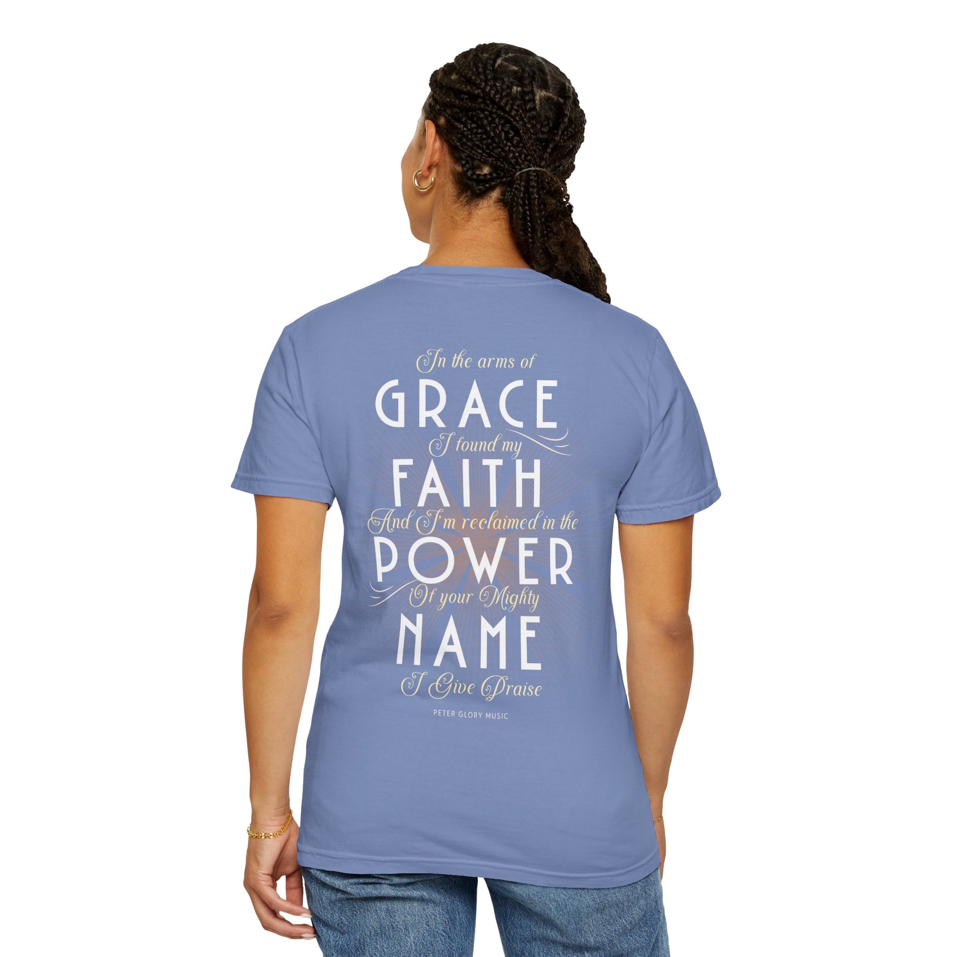 Arms of Grace (I Give Praise) - Men/Unisex T-shirt