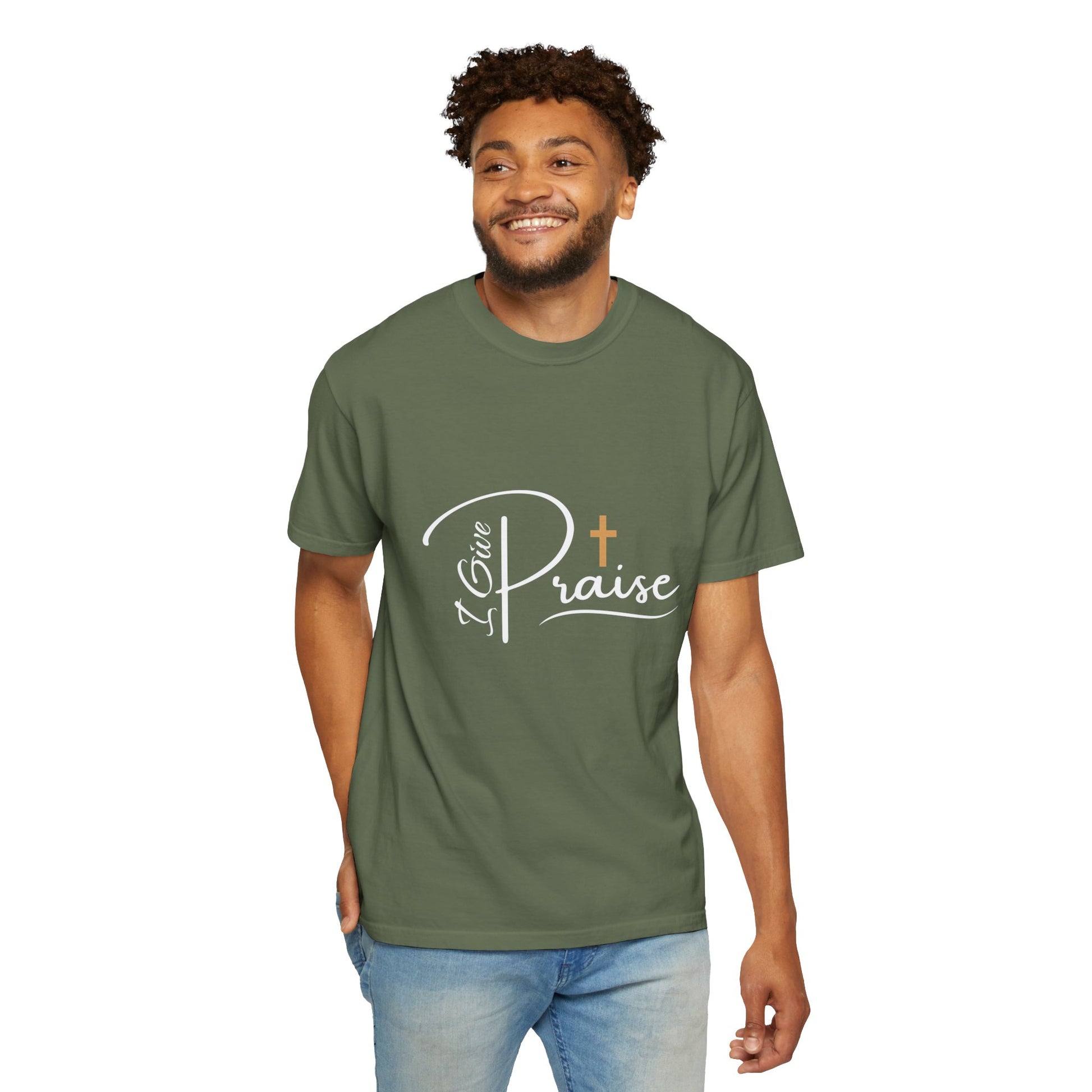 Arms of Grace (I Give Praise) - Men/Unisex T-shirt