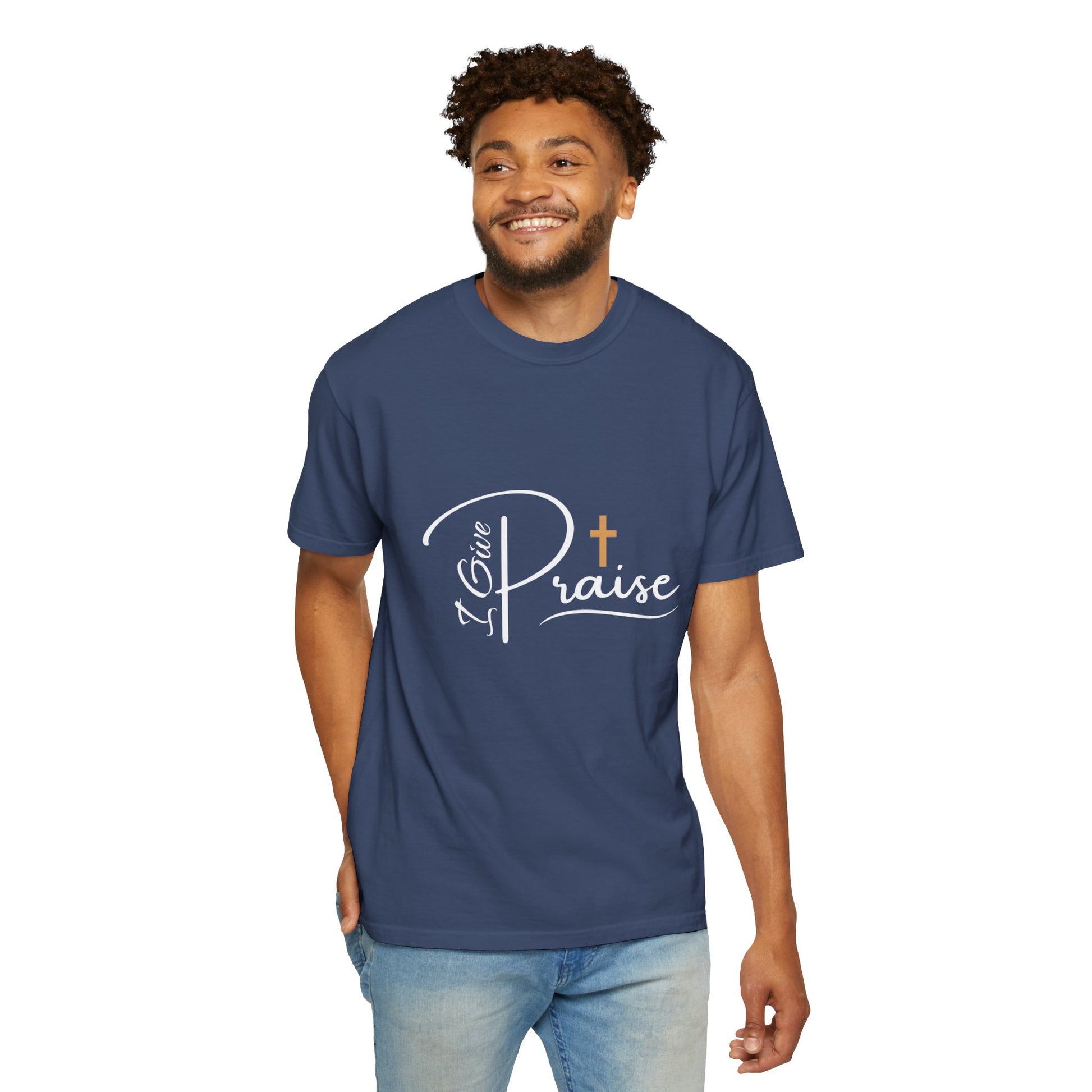 Arms of Grace (I Give Praise) - Men/Unisex T-shirt