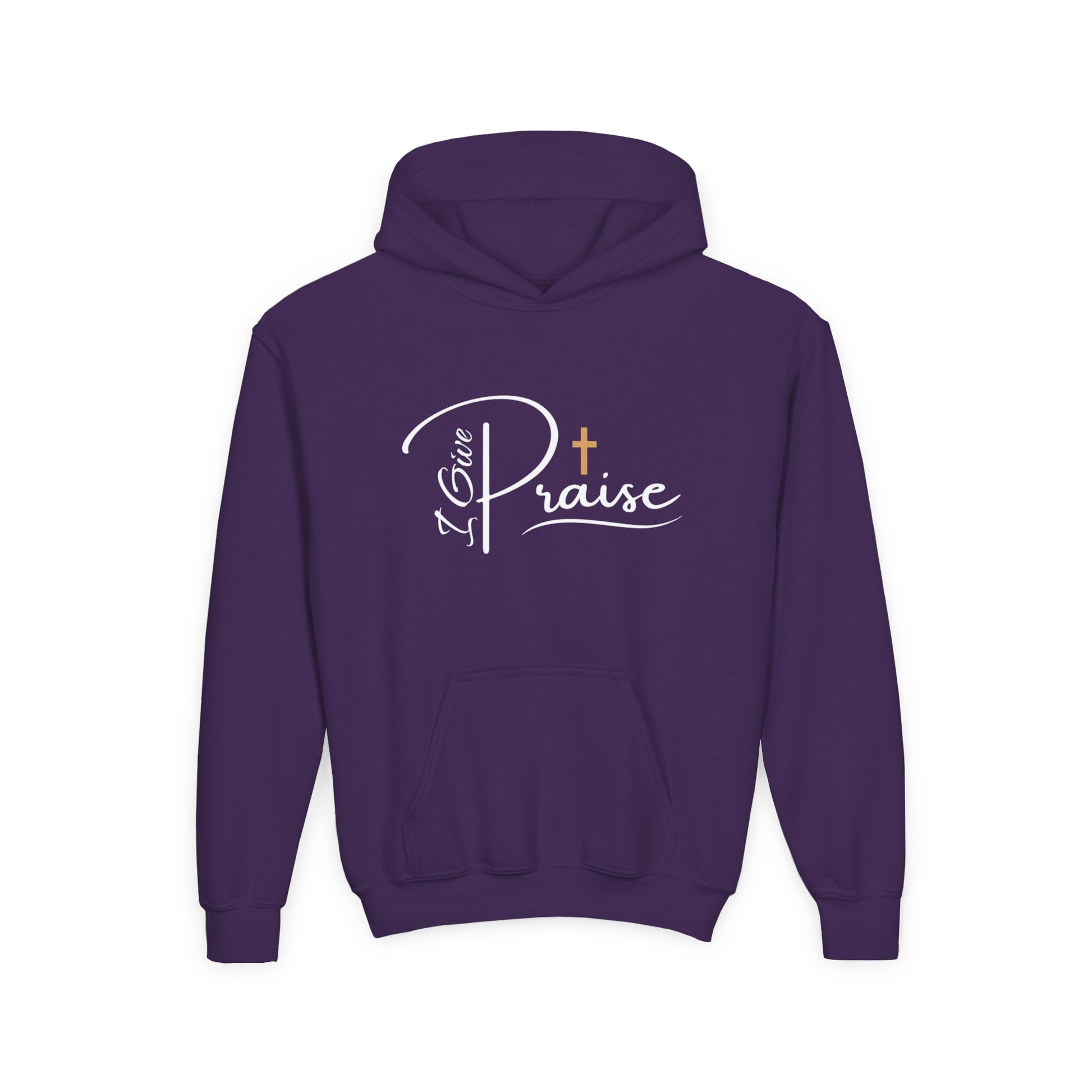 Grateful (I Give Praise) Kids Hoodie