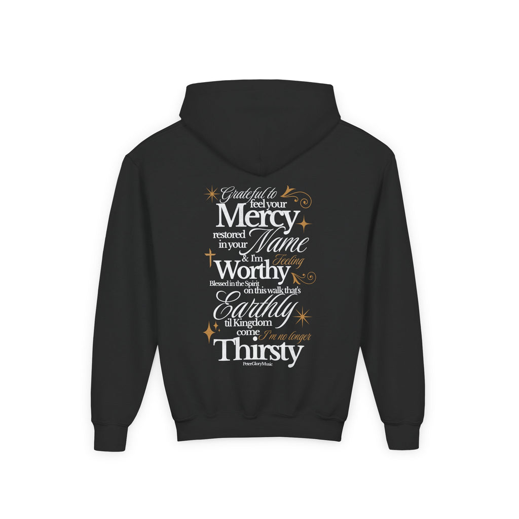 Grateful (I Give Praise) Kids Hoodie