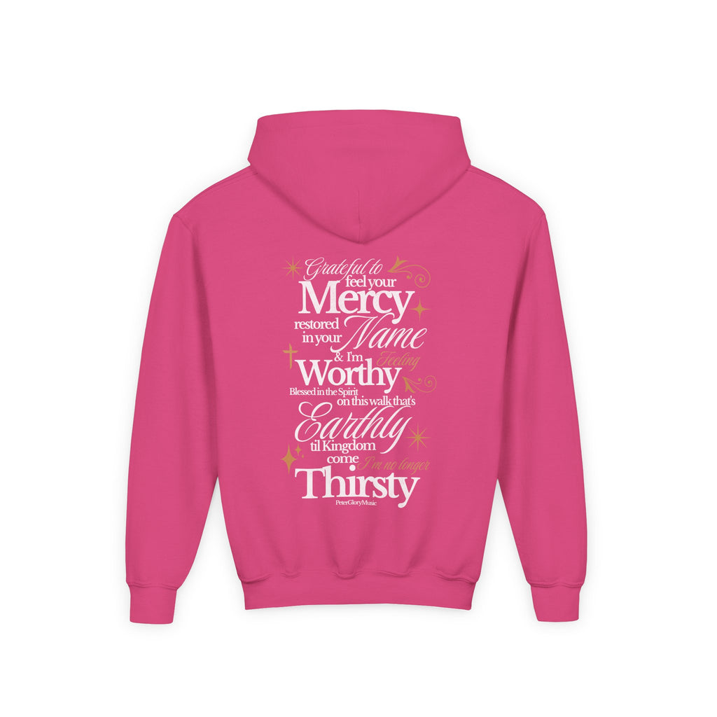 Grateful (I Give Praise) Kids Hoodie