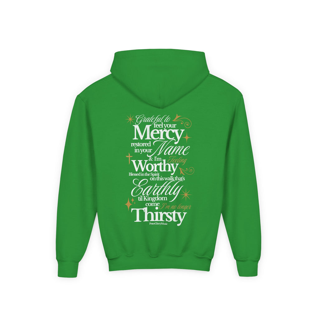 Grateful (I Give Praise) Kids Hoodie