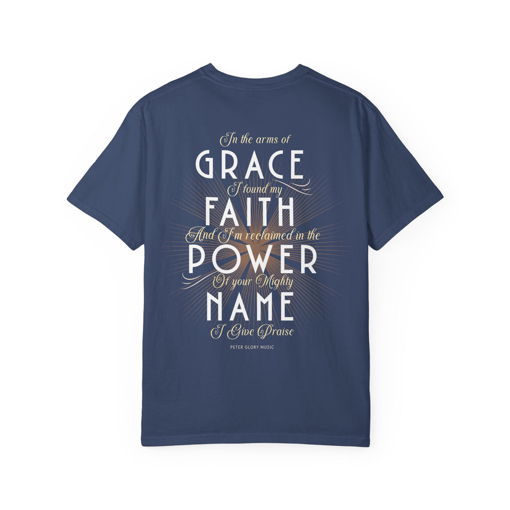Arms of Grace (I Give Praise) - Men/Unisex T-shirt