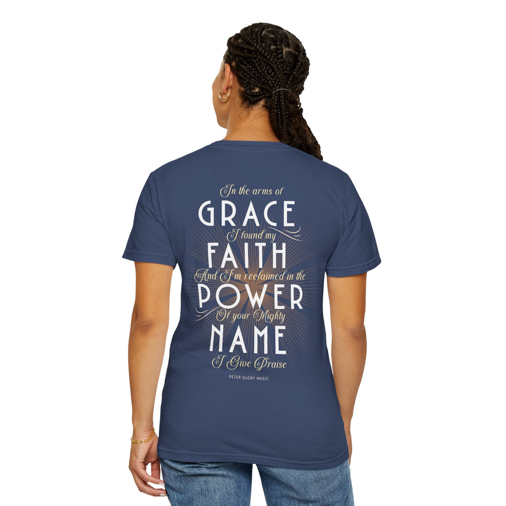 Arms of Grace (I Give Praise) - Men/Unisex T-shirt