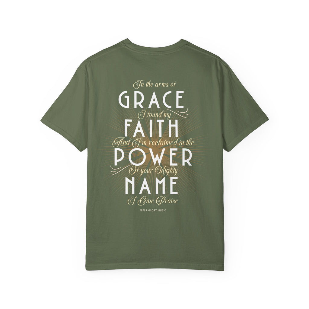 Arms of Grace (I Give Praise) - Men/Unisex T-shirt