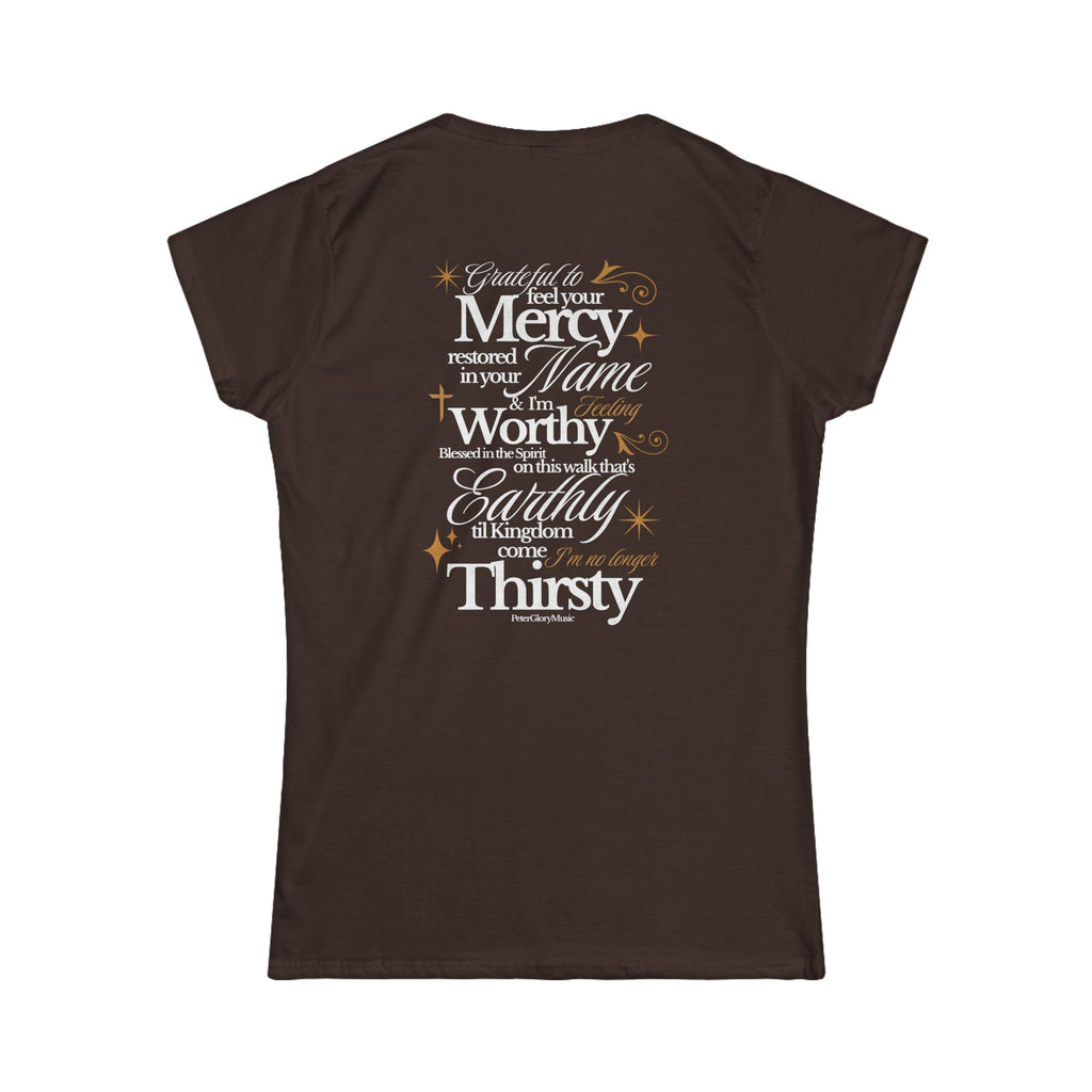 Grateful (I Give Praise) Women's Softstyle Tee