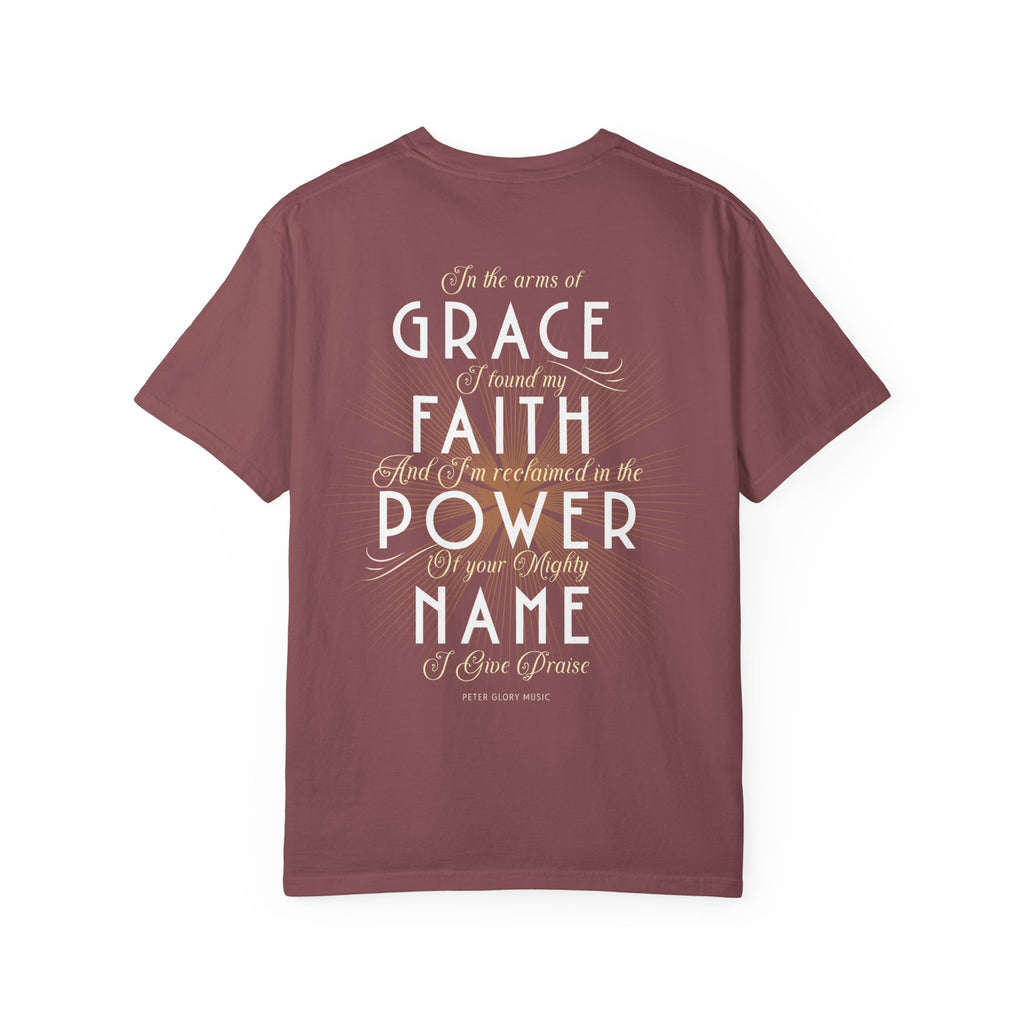 Arms of Grace (I Give Praise) - Men/Unisex T-shirt