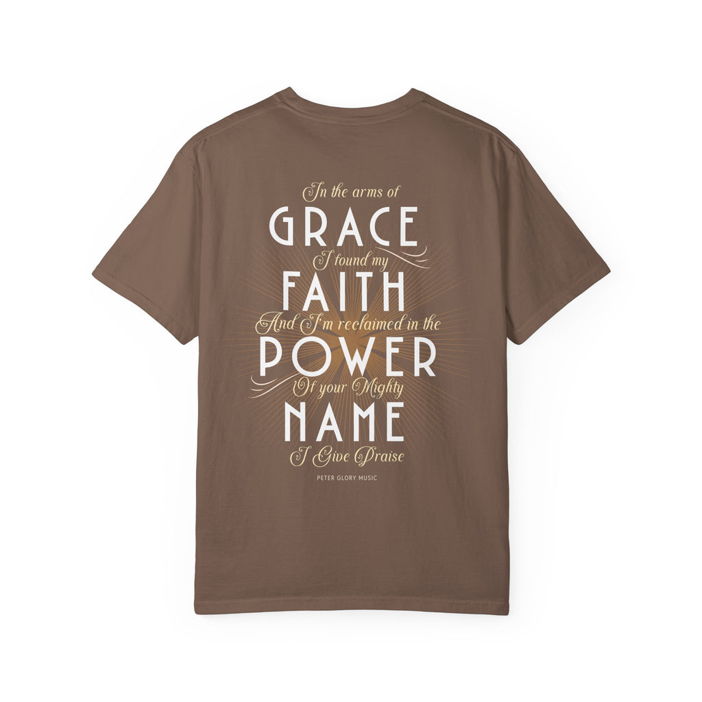Arms of Grace (I Give Praise) - Men/Unisex T-shirt